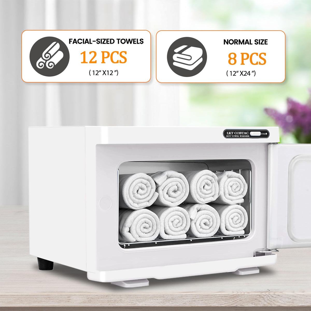 Removable catch tray keeps the warmer clean and easy to maintain.