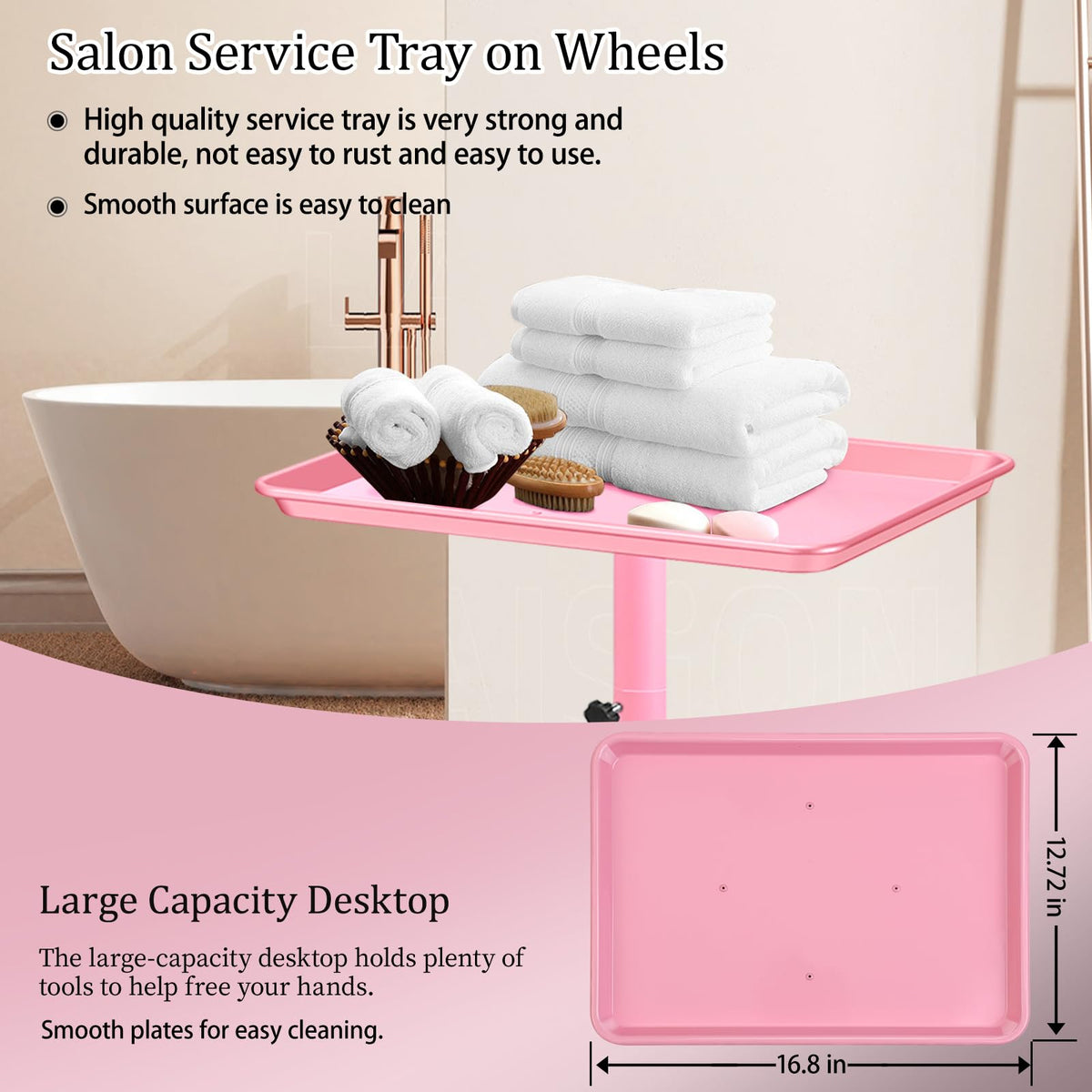 LKT COBTAC metal frame is rust-resistant and durable for daily salon use.