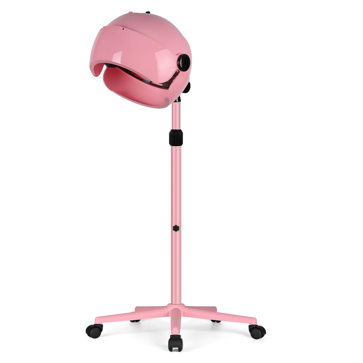 LKT COBTAC professional hooded hair dryer pink with quiet, efficient at-home drying.
