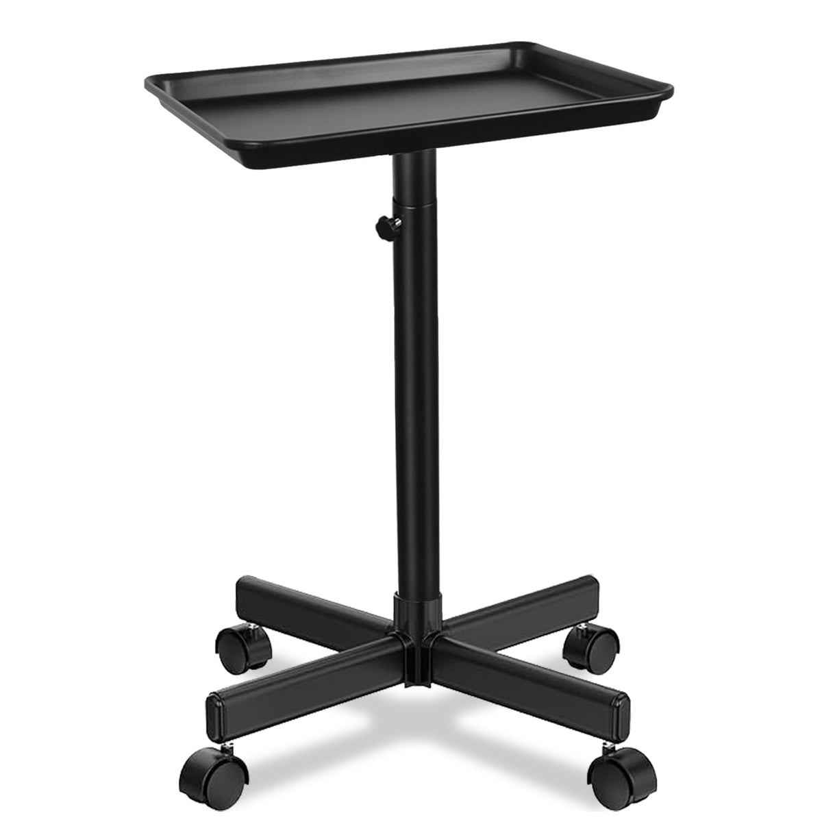 LKT COBTAC salon tray on wheels for easy mobile beauty setup.