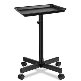 LKT COBTAC salon tray on wheels for easy mobile beauty setup.