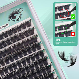 LLTiyame dual-ended brush for efficient lash and brow grooming