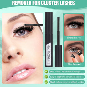 LLTiyame ultra-thin band clusters blend with natural lashes