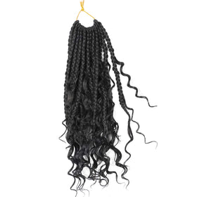 LMZIM crochet hair soft, durable fiber provides comfortable wear.