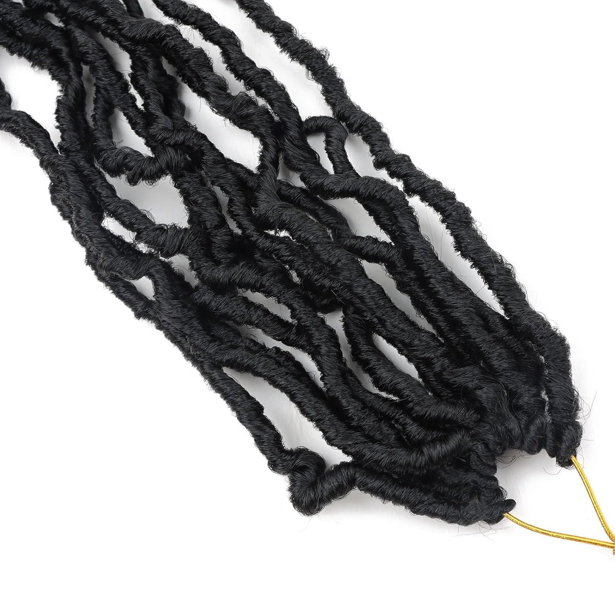 LMZIM goddess-locs curly texture with soft, voluminous curls