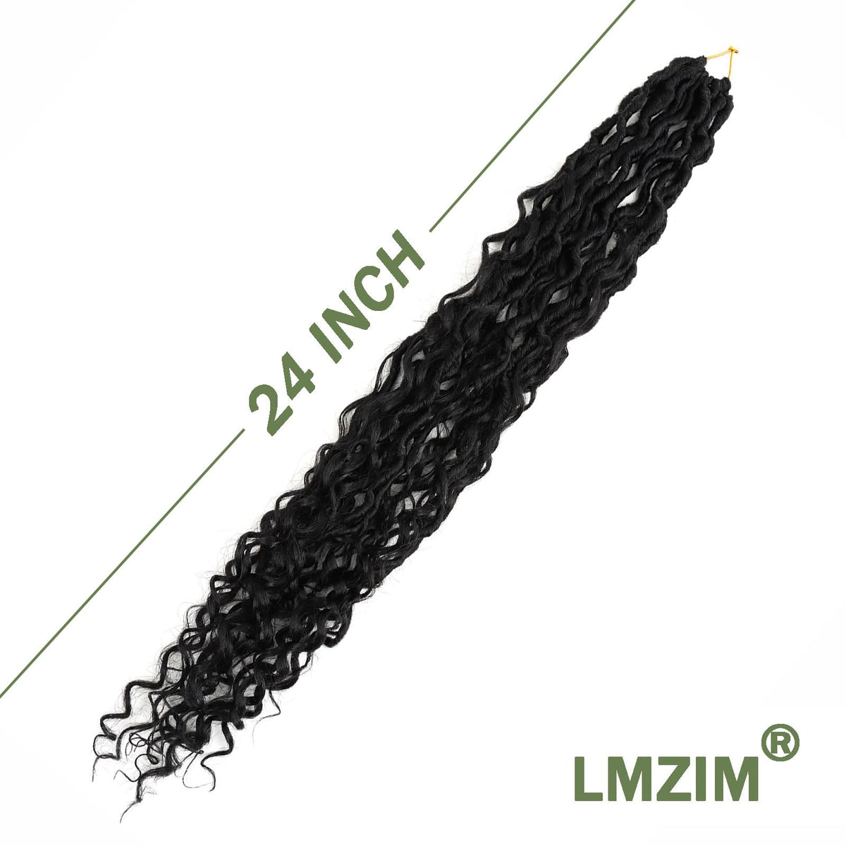 LMZIM Locs are lightweight to wear all day.