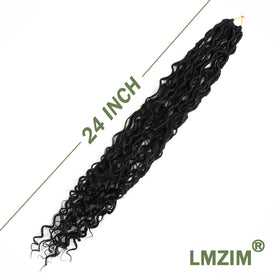 LMZIM Locs are lightweight to wear all day.