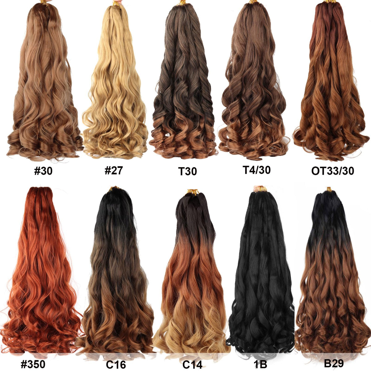 LMZIM loose wavy spiral curls for voluminous looks