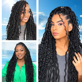 LMZIM Goddess Locs have no odor for comfortable wear.