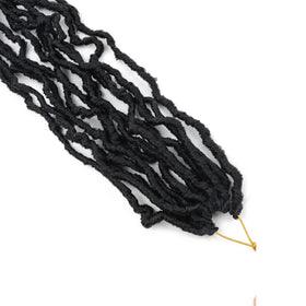 LMZIM crochet hair is washable with shampoo and conditioner.