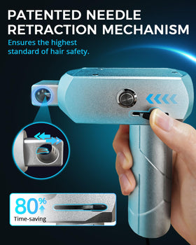 LndscLaser six braiding heads in use for versatile styling