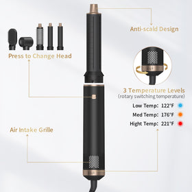 LNSTN all in one styling tool enabling drying and shaping.