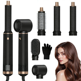 LNSTN Blow Dryer Brush 5in1 front view for quick, versatile styling at home