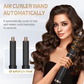 LNSTN hot air dryer comb with even heat distribution for styling.