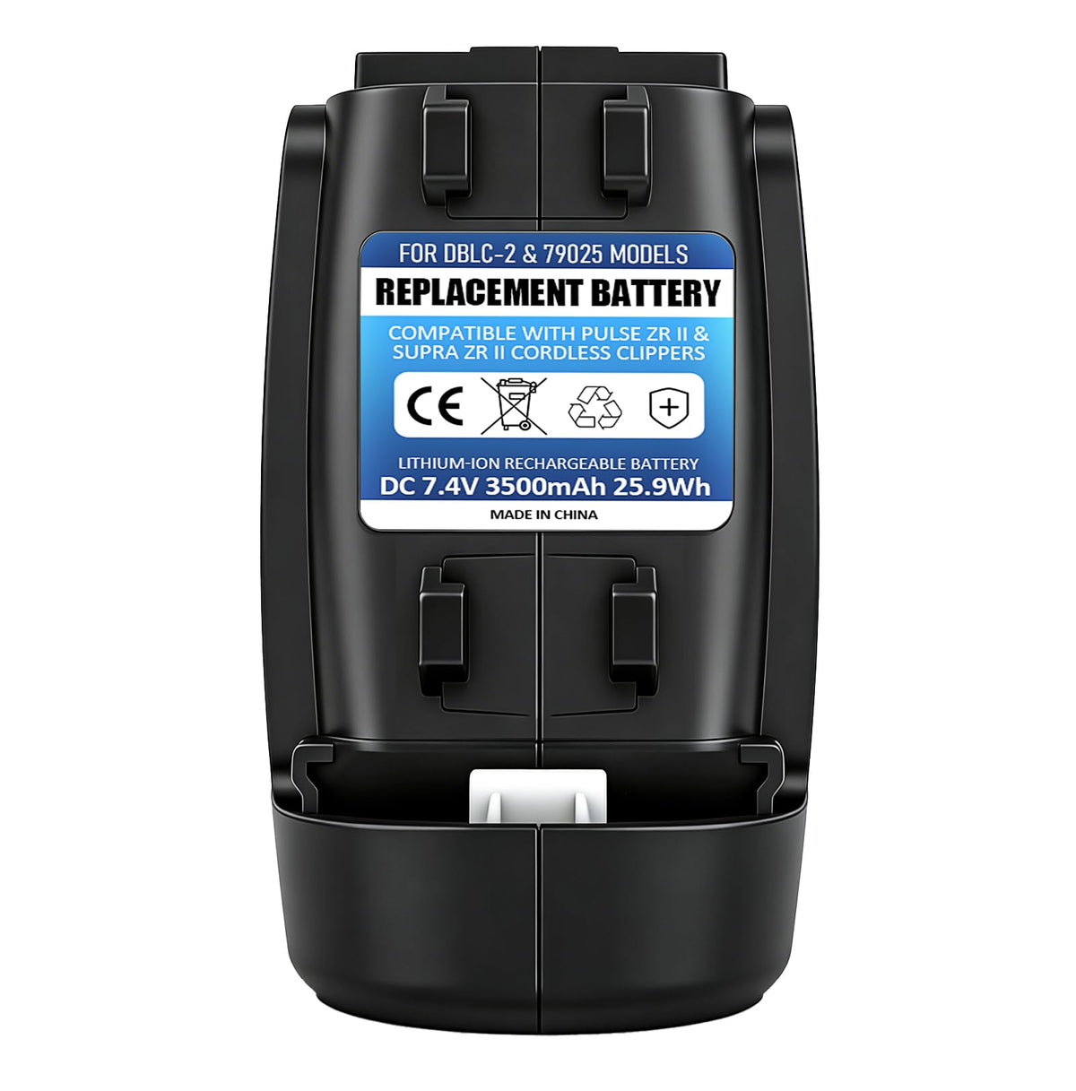 Loarysk 3500mAh battery for DBLC-2 offers longer runtime for all-day trimming.