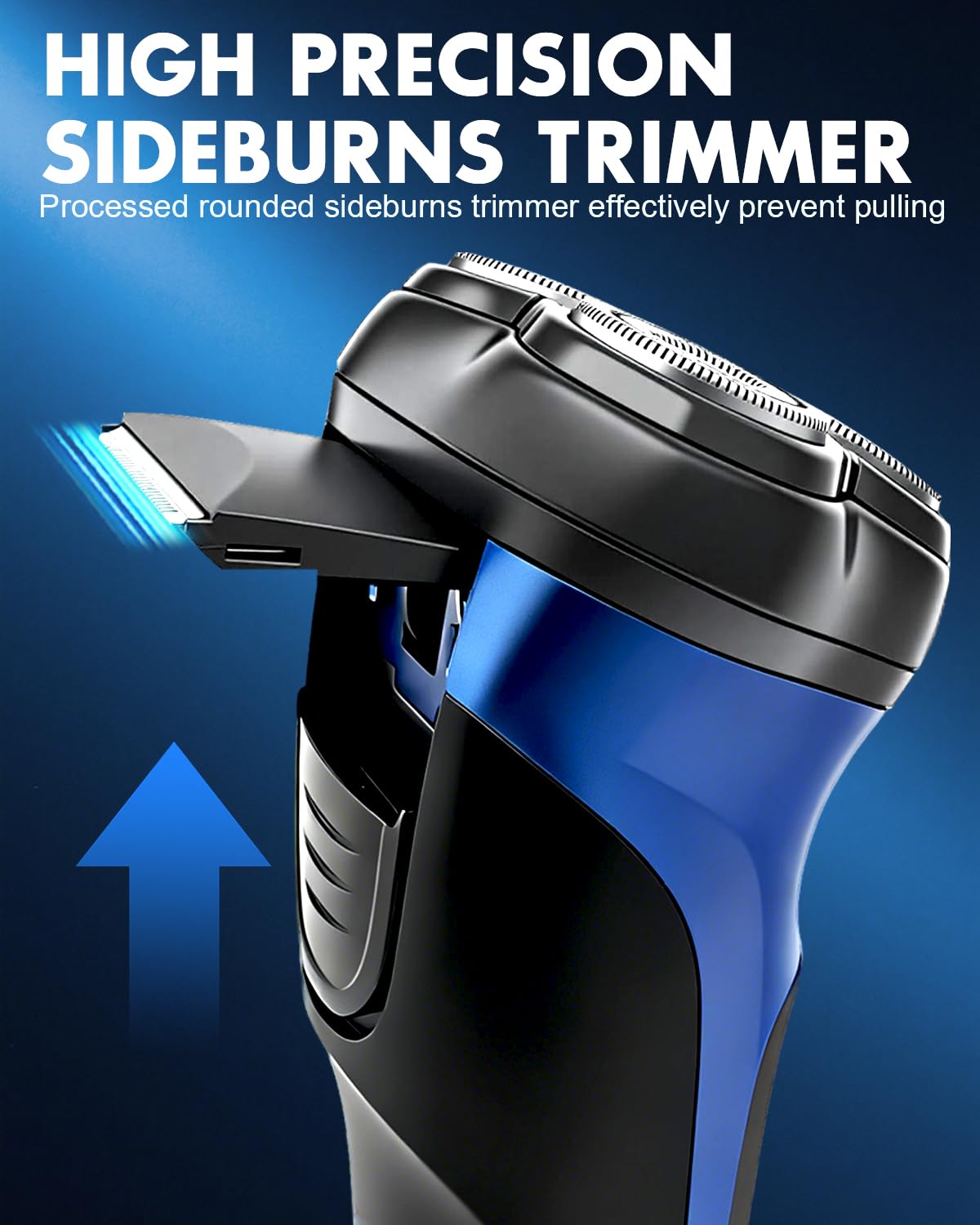 LOBINH blades close-up highlights self-sharpening action for precision