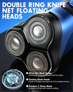 LOBINH pop-up trimmer demonstrates detailing for beards and sideburns