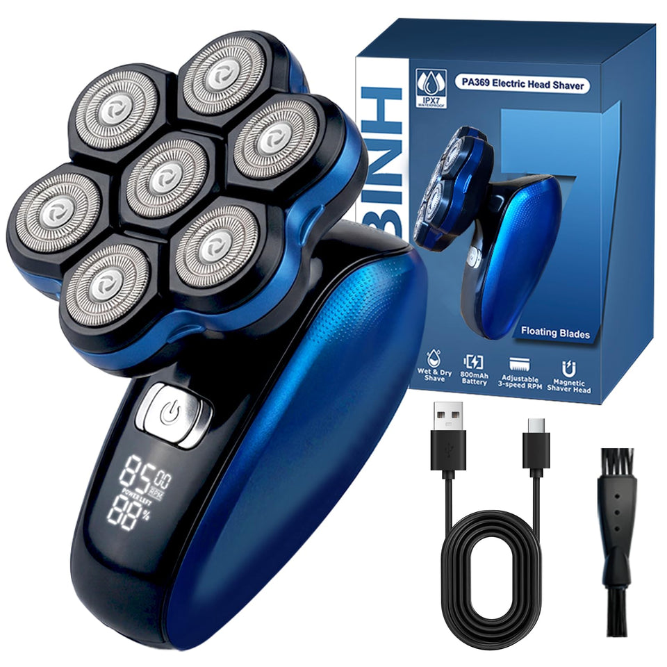 LOBINH head shaver rotary head for a close bald shave at home