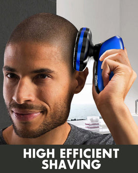 LOBINH head shaver magnetic detachment for quick cleaning