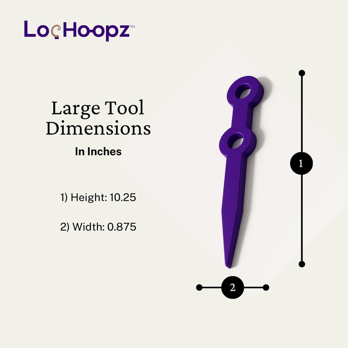 Loc Hoopz overnight wear provides soft volume while you sleep, without discomfort.