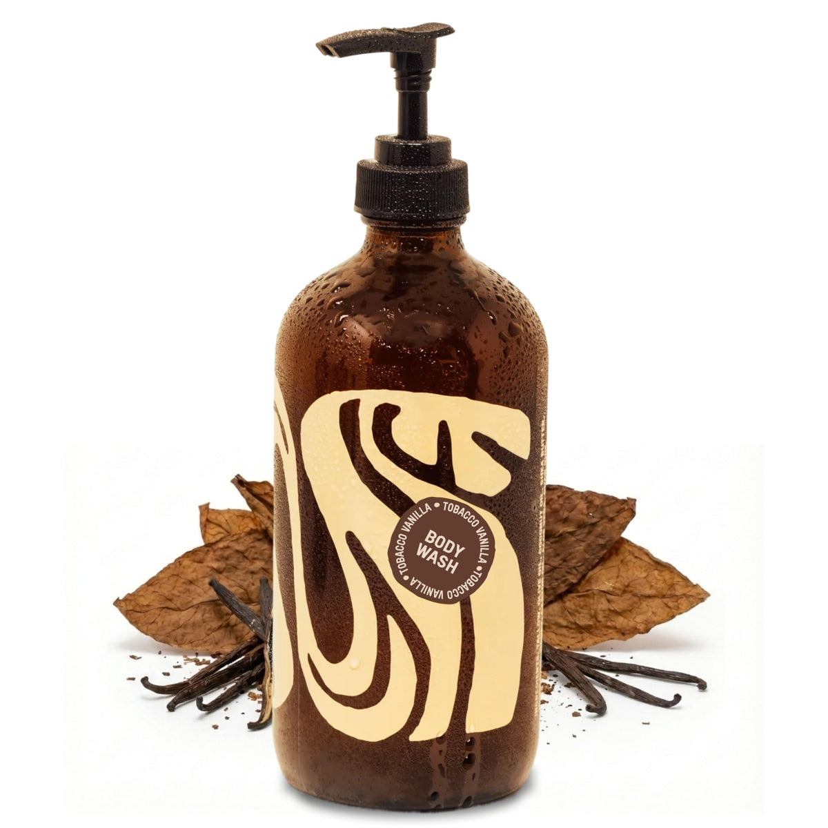 Local Revival Tallow and Honey Body Wash bottle front with tobacco vanilla aroma for daily refresh.
