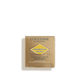 L'Occitane Immortelle flower and extract highlight natural origin ingredients for skin comfort.