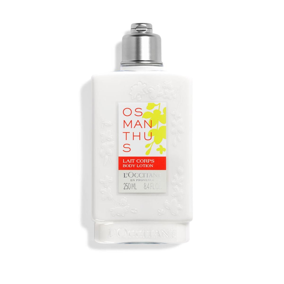 L'OCCITANE Osmanthus Body Lotion bottle showing rich hydration for daily use
