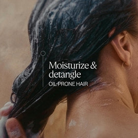 L'Occitane Purifying Freshness Conditioner Refill pour shot for easy use.