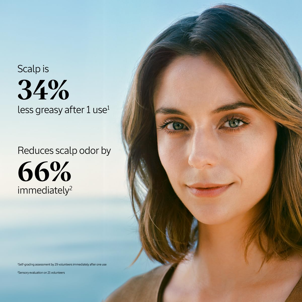 L'Occitane Purifying Freshness Dry Shampoo Mist packaging highlights aerosol-free design and travel-friendly use