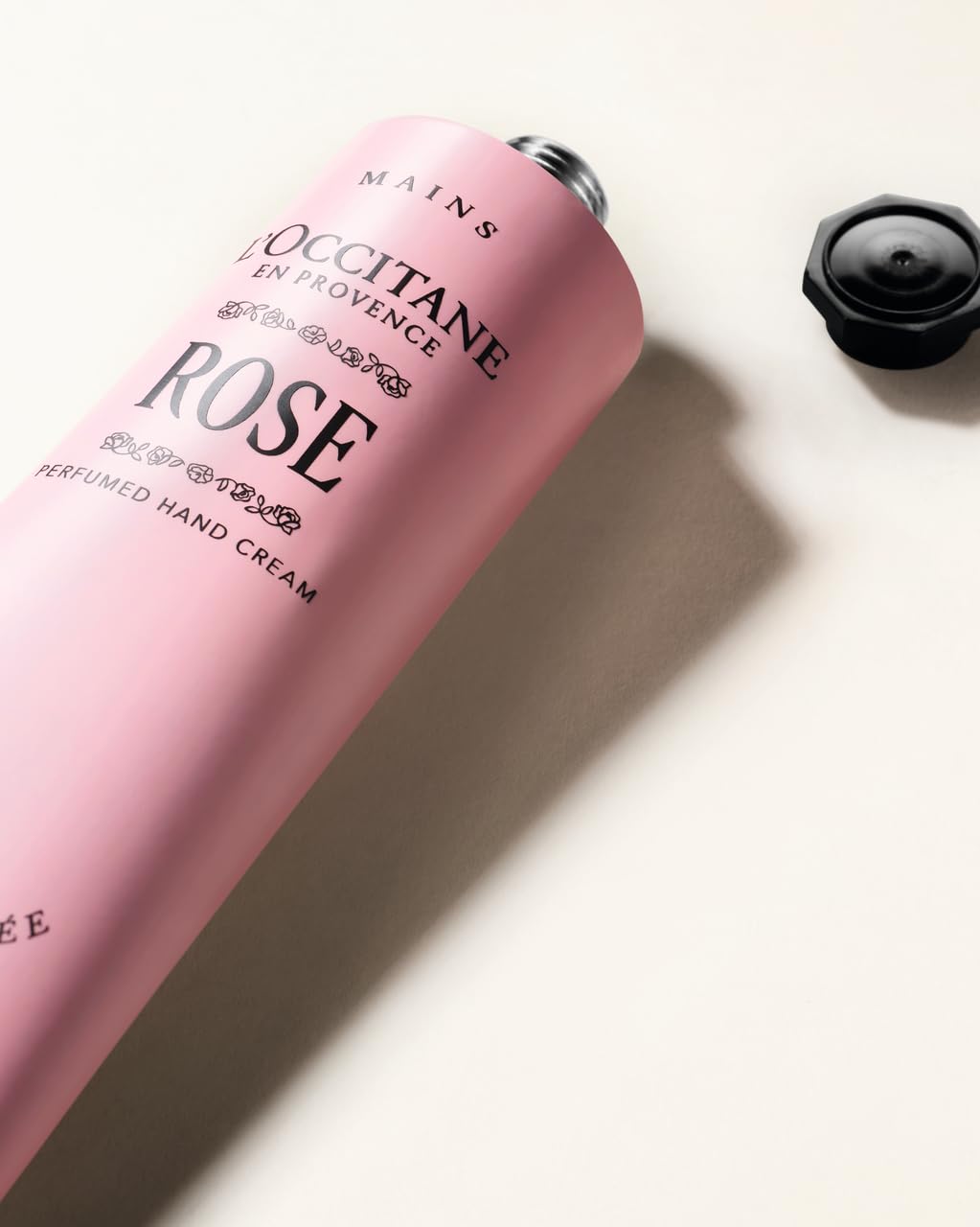 L'Occitane Rosa Centifolia floral water from Provence fragrance detail.