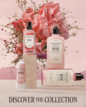 L'Occitane Rose Hand Cream from Provence leaves a light scent.