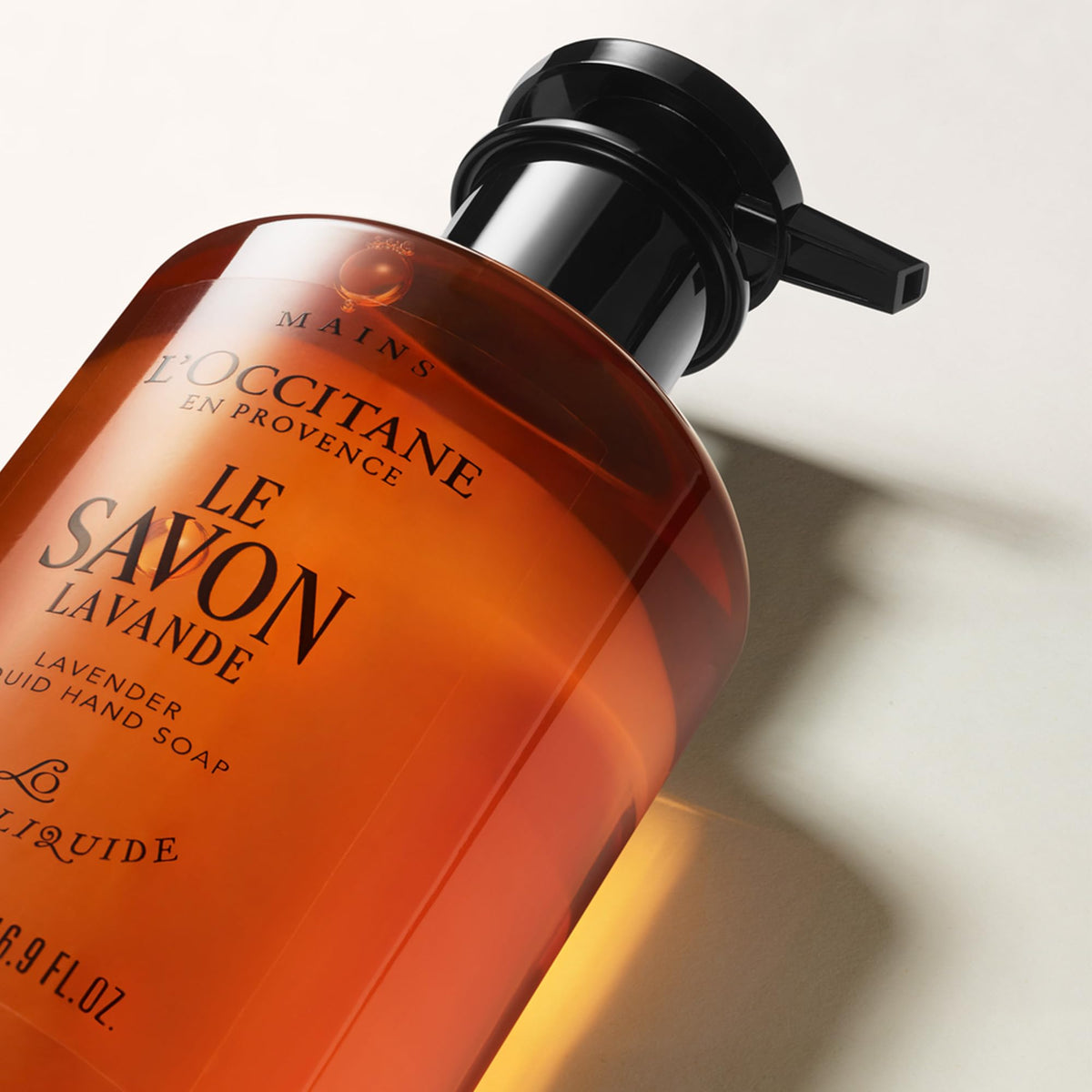 Home spa moment with L'Occitane lavender aroma during wash