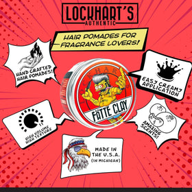Lockhart’s Fätte Clay creamy application demonstrates smooth, even distribution.