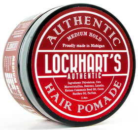 Lockhart's Goon Grease bottle-front showcases medium hold for steady style all day.
