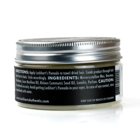Rich pomade swatch displaying texture and color for control