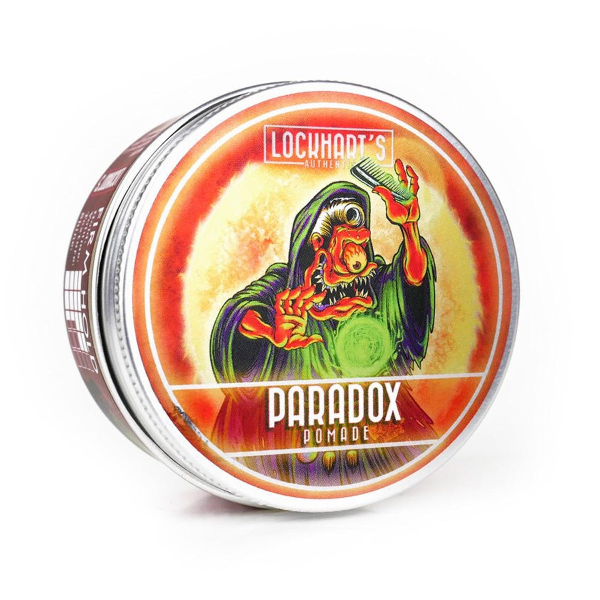 Lockhart's Paradox pomade applied to damp hair demonstrates pro tip for hold.