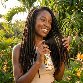 Lockology Coconut Mango Loc Spray freshening locs and deodorizing