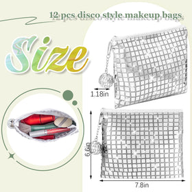 Locmeo disco ball keychain complements each bag with party flair.