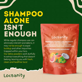 Locsanity basin soak setup for easy loc cleansing