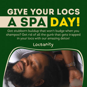 Locsanity dreadlock detox powder scoop for precise measuring