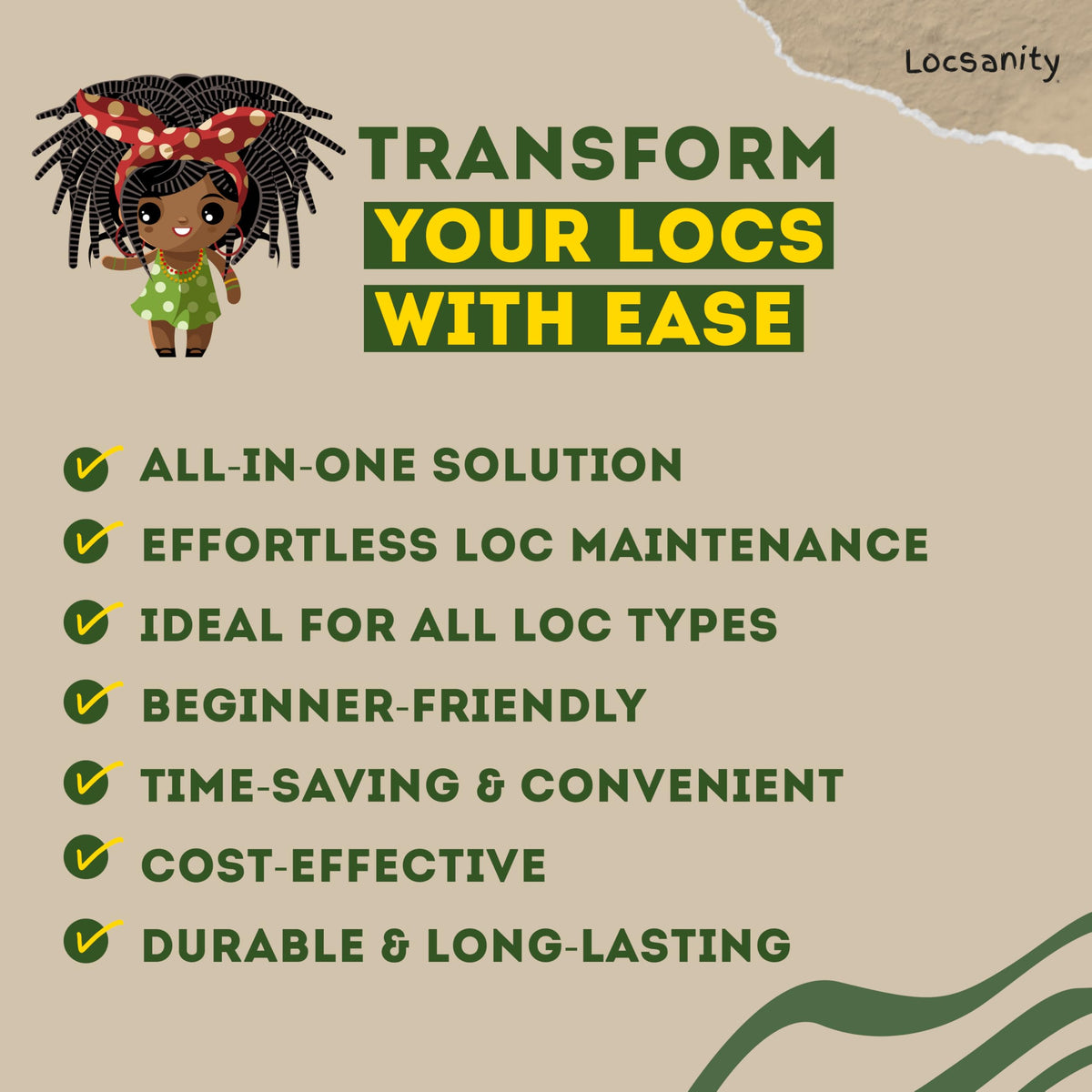Locsanity medium-end in action tackling larger locs quickly and cleanly