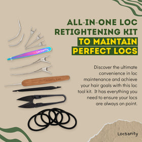 Locsanity tool detail highlighting sisterlocks compatibility and design