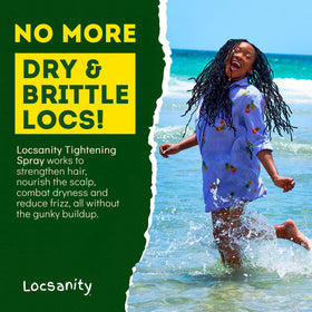 Locsanity Rosewater Peppermint black Hawaiian sea salt crystals detail