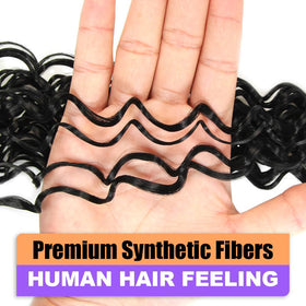 LOCSBYHAND Miracle Knots Burmese curly look for versatile style and fullness