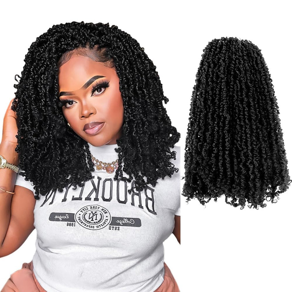 LOCSBYHAND Yanky Twist crochet hair pre-looped for fast install and secure fit