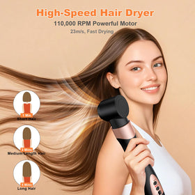 LOCYPO ionic care highlights shine and frizz control during styling