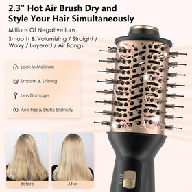 LOCYPO 3-heat-2-speed settings tailor styling to hair type