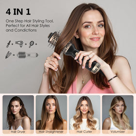 LOCYPO Salon-styler 4-in-1 replaces multiple tools for home blowouts