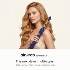 Lofans auto-wrap curling barrels demonstrate natural waves for beginners.