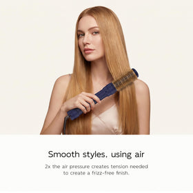 Lofans ionic and ceramic path reduce frizz and promote shine.